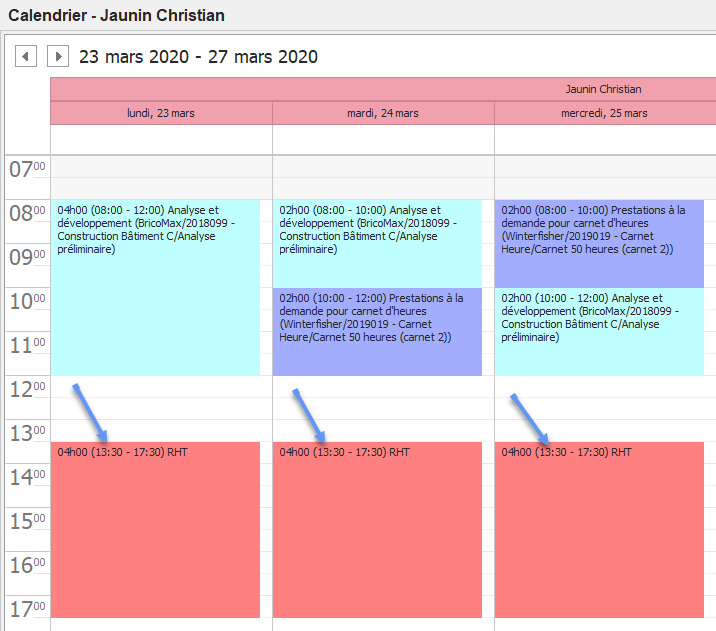 COVID Calendrier